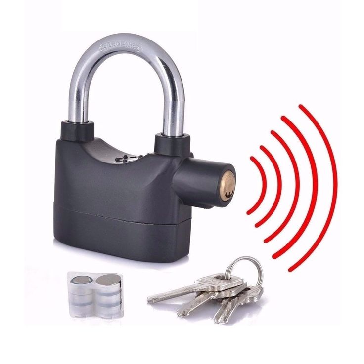 Miniatura 2 de Candado Alarma  De Seguridad Para  Motos